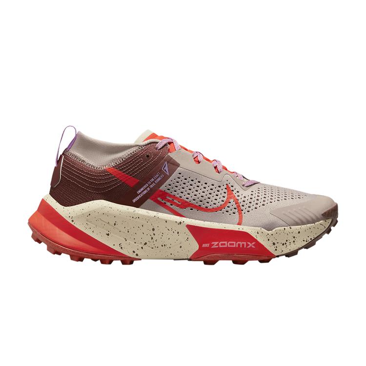 ZoomX Zegama 'Diffused Taupe Picante Red'